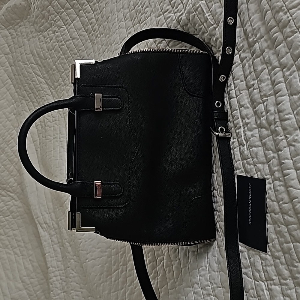 Rebecca Minkoff Black Top Handle Crossbody Bag